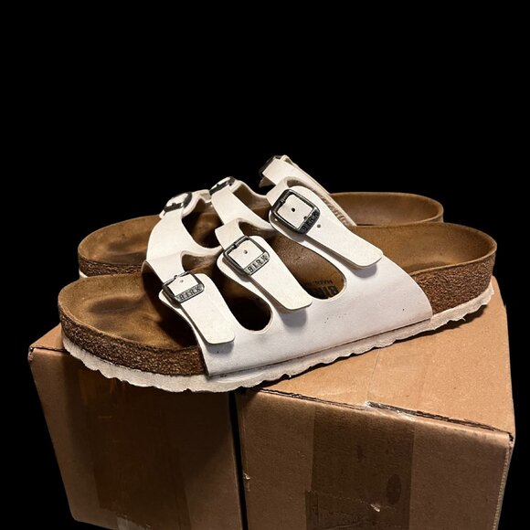 White Birkenstock Florida - Picture 5 of 12